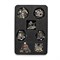 7-Piece Metal RPG Dice Set — Dark-Silver Angelic Sword - photo 29908