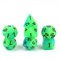 7-Piece RPG Dice Set — Tropical Mix Green-Blue - photo 29915