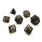 7-Piece Metal RPG Dice Set — Arachnophobia - photo 29919