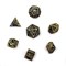 7-Piece Metal RPG Dice Set — Arachnophobia - photo 29920