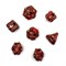 7-Piece Metal RPG Dice Set — Bronze Angelic Sword - photo 29941