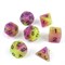 7-Piece RPG Dice Set — Tropical Mix Green-Purple - photo 29951