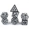 7-Piece RPG Dice Set — Gaming White - photo 29958