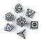 7-Piece RPG Dice Set — Gaming White - photo 29960