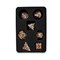 7-Piece Metal RPG Dice Set — Patterned Bronze - photo 29964