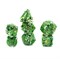 7-Piece Metal RPG Dice Set — Green Angelic Sword - photo 29966