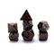 7-Piece Metal RPG Dice Set — Matte Metallic Orange - photo 29971