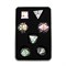 7-Piece Metal RPG Dice Set — Forge White - photo 29983