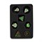 7-Piece Metal RPG Dice Set — Red-Patinated Web - photo 29989