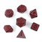 7-Piece RPG Dice Set — Gaming Red - photo 29997