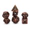 7-Piece Metal RPG Dice Set — Bronze Gears - photo 29999