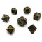 7-Piece Metal RPG Dice Set — Antique-Bronze Mechanism - photo 30005