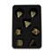 7-Piece Metal RPG Dice Set — Antique-Bronze Mechanism - photo 30007