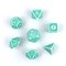 7-Piece RPG Dice Set — Gaming Jade-White - photo 30010