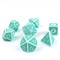 7-Piece RPG Dice Set — Gaming Jade-White - photo 30011