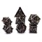 7-Piece Metal RPG Dice Set — Dark Crescent - photo 30018