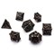 7-Piece Metal RPG Dice Set — Dark Crescent - photo 30019