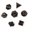 7-Piece Metal RPG Dice Set — Dark Crescent - photo 30020