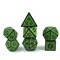 7-Piece RPG Dice Set — Gaming Green - photo 30023