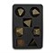 7-Piece Metal RPG Dice Set — Forge Light Bronze - photo 30037