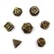 7-Piece Metal RPG Dice Set — Antique-Bronze Web - photo 30041