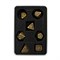 7-Piece Metal RPG Dice Set — Antique-Bronze Web - photo 30043