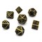 7-Piece Metal RPG Dice Set — Forge Ancient Bronze - photo 30051