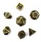 7-Piece Metal RPG Dice Set — Forge Ancient Bronze - photo 30052