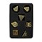 7-Piece Metal RPG Dice Set — Forge Ancient Bronze - photo 30053