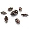 7-Piece Metal RPG Dice Set — Red Bullet - photo 30072