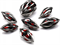 7-Piece Metal RPG Dice Set — Red Bullet - photo 30074