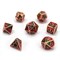 7-Piece Metal RPG Dice Set — Copper-Light Blue Mechanism - photo 30078