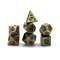 7-Piece Metal RPG Dice Set — Hexagram Gold - photo 30088