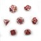 7-Piece Metal RPG Dice Set — Red Mechanism - photo 30090