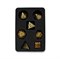 7-Piece Metal RPG Dice Set — Patterned Pyrite - photo 30097