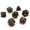7-Piece Metal RPG Dice Set — Dark Angelic Sword - photo 30120
