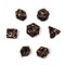 7-Piece Metal RPG Dice Set — Dark Angelic Sword - photo 30121