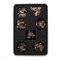 7-Piece Metal RPG Dice Set — Dark Angelic Sword - photo 30122