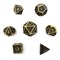 7-Piece Metal RPG Dice Set — Dragon Scale Ancient Bronze - photo 30125