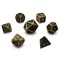 7-Piece Metal RPG Dice Set — Dragon Scale Ancient Bronze - photo 30126