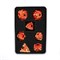 7-Piece Metal RPG Dice Set — Red Angelic Sword - photo 30132