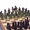 Gift Chess Set Wooden "Greek" - photo 30445