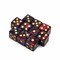Dice D6 12 mm 10pcs. Red-Blue Marbled - photo 30667