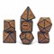 7-Piece RPG Dice Set — Orange Ornament - photo 30669