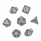 7-Piece RPG Dice Set — White Ornament - photo 30674