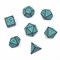 7-Piece RPG Dice Set — Green Ornament - photo 30676