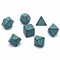7-Piece RPG Dice Set — Green Ornament - photo 30677