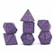 7-Piece RPG Dice Set — Purple Ornament - photo 30678