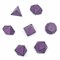 7-Piece RPG Dice Set — Purple Ornament - photo 30679