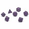 7-Piece RPG Dice Set — Purple Ornament - photo 30680